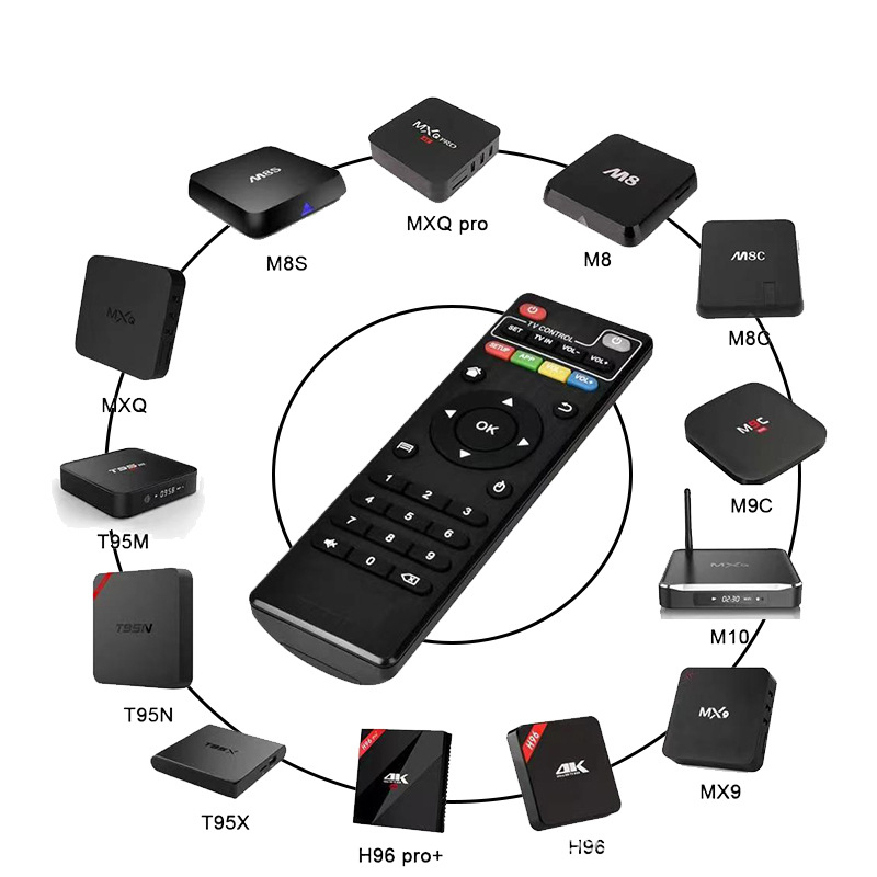 REMOTE STB T2 UNIVERSAL ANDROID TV STB 11 MX10 H96 V88