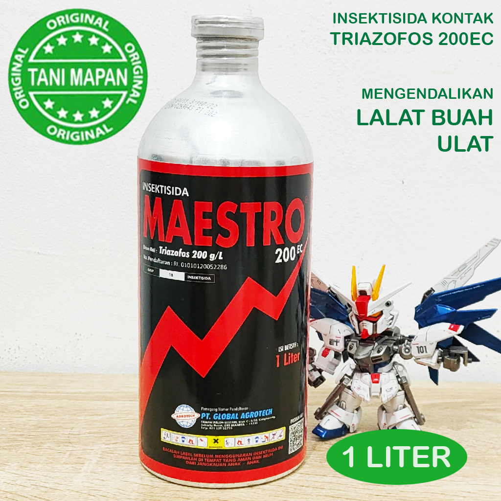 Insektisida - Maestro 200EC - 1 Liter (Triazofos 200EC)