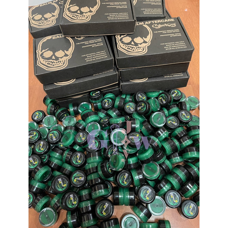 CYBERBORG (8ml) balm tattoo aftercare tato bpom murah termurah sulam alis grosir laki cowo cewe perempuan artist original asli full size mini travel salep tatto cyber borg pelembab warna mempertahankan efektif aman permanent permanen temporary temporari