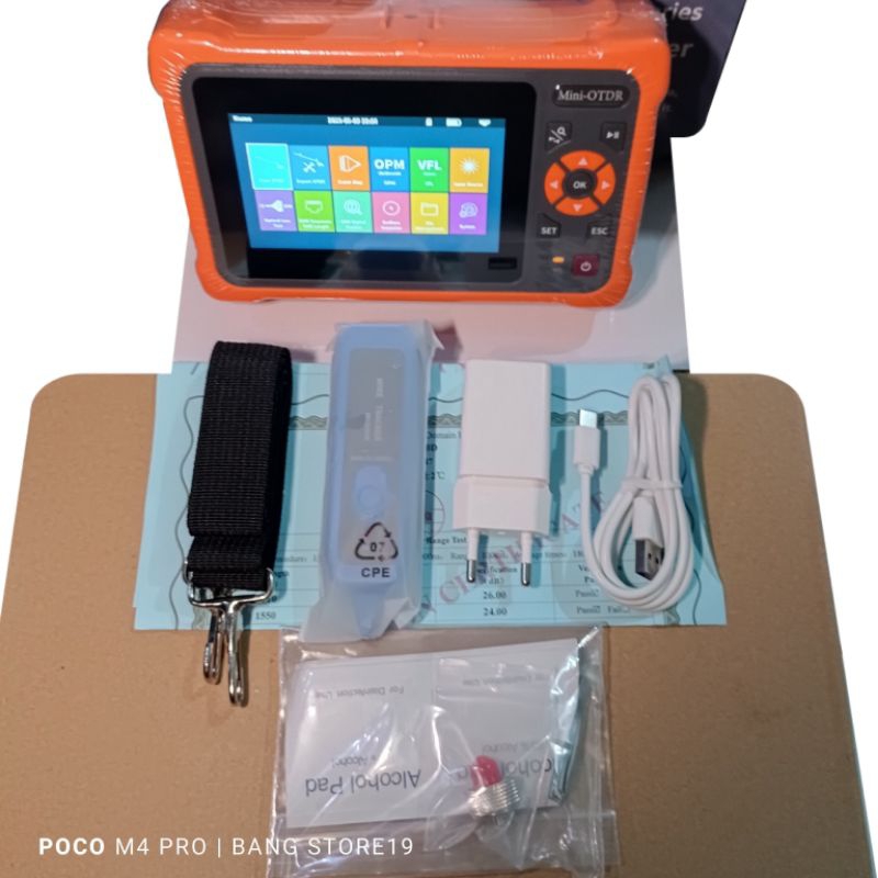 OTDR MINI touchscreen