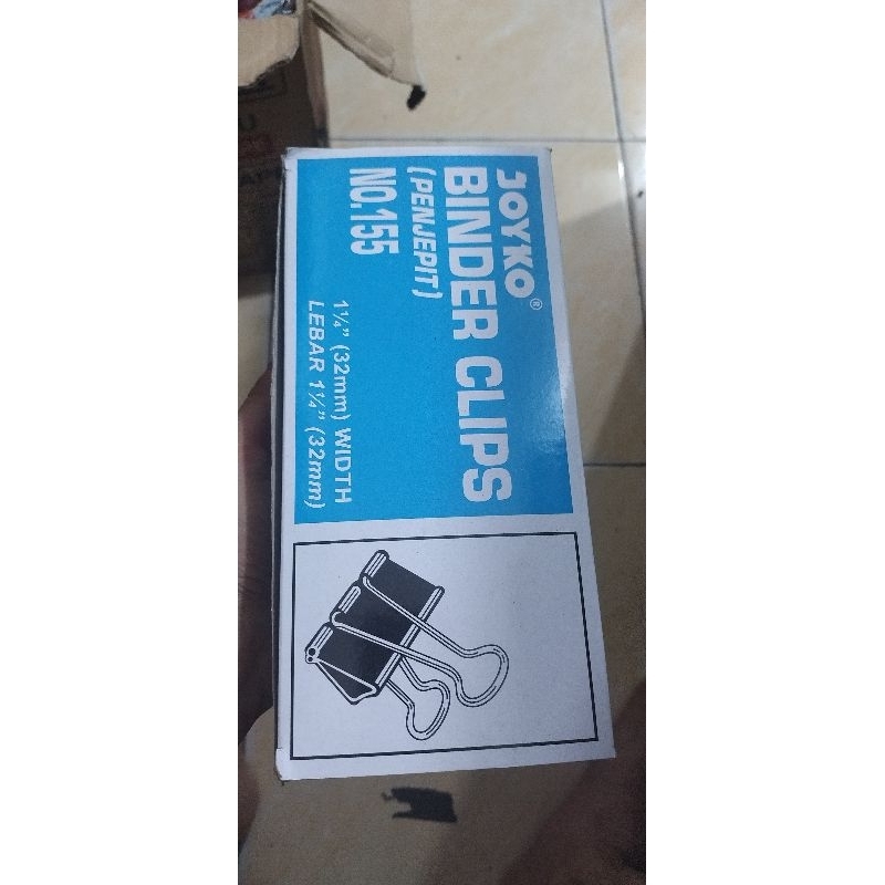 

TERMURAH!!! Binder clip joyko 155