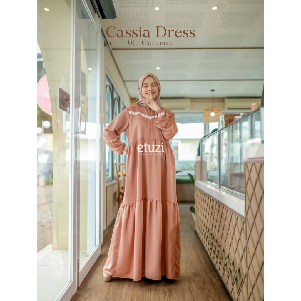 Gamis Dewasa Cassia Dress by etuzi