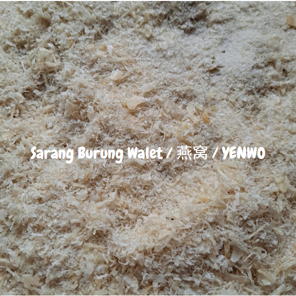 

Sarang Burung Walet Kering Birdnest HANCURAN - Walet Bersih Siap Konsumsi Yenwo / 燕窝 / per 1 GRAM
