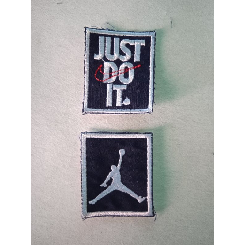 bordir just do i t. emblem just do i t. patch just do i t. bordir nike. emblem nike. patch nike