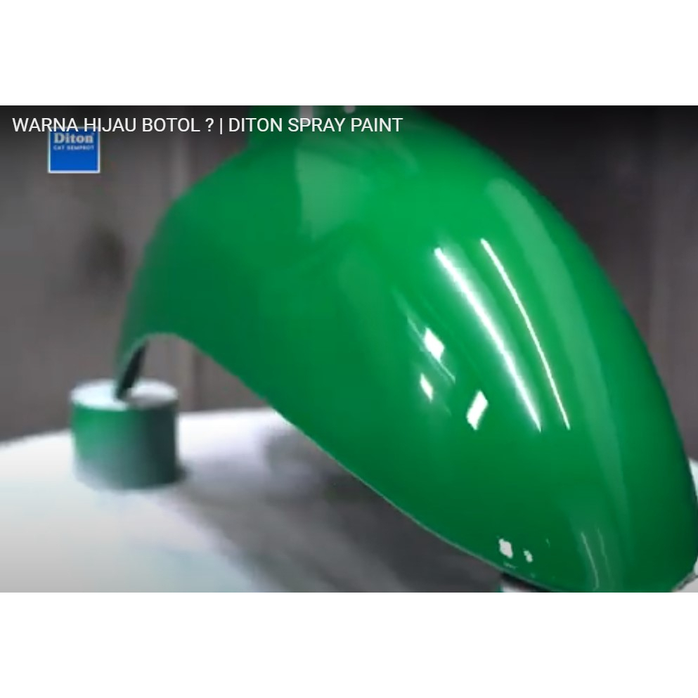 Pilox Diton Deep Green 813 300ml Warna Hijau Ijo Botol Tua Kilap Mengkilap Glossy Sepeda Motor Mobil
