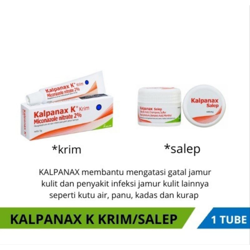 Kalpanax Salep Kulit Panu Kadas Kudis Kurap Kutu Air Jamur