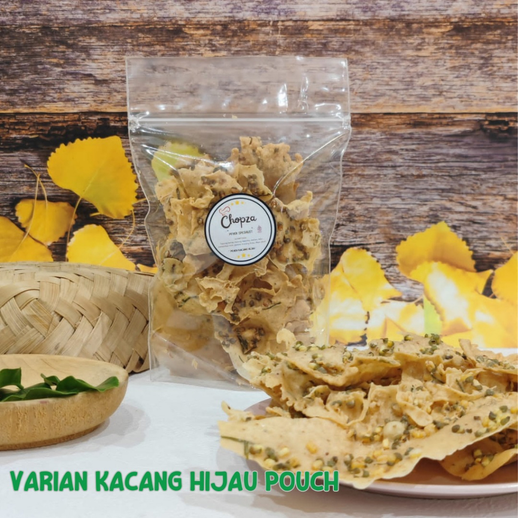 

Chopza / Peyek kacang hijau renyah / Pouch