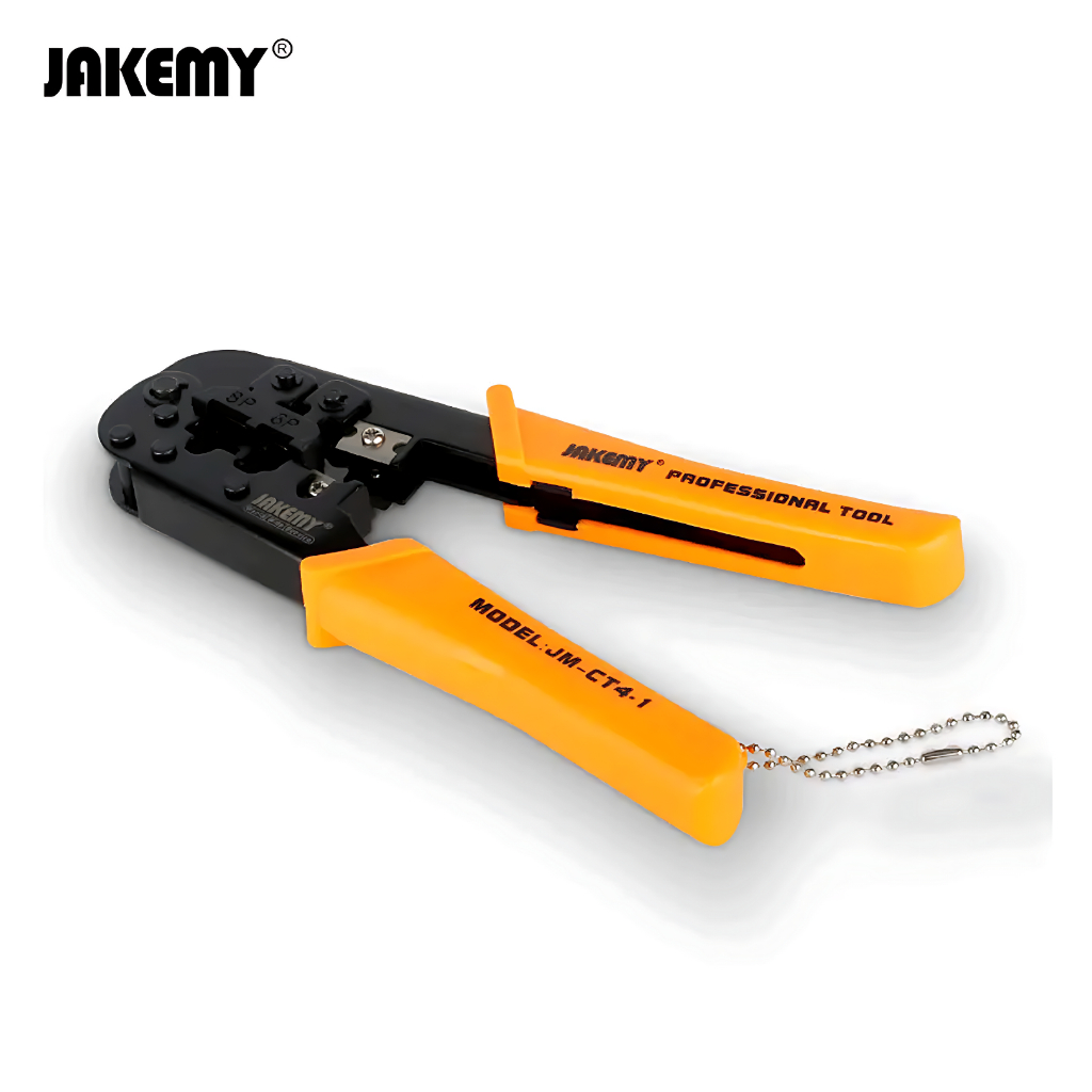 Jakemy Tang Crimping Tool LAN Network Cable 6P / 8P - JM-CT4-1 Original