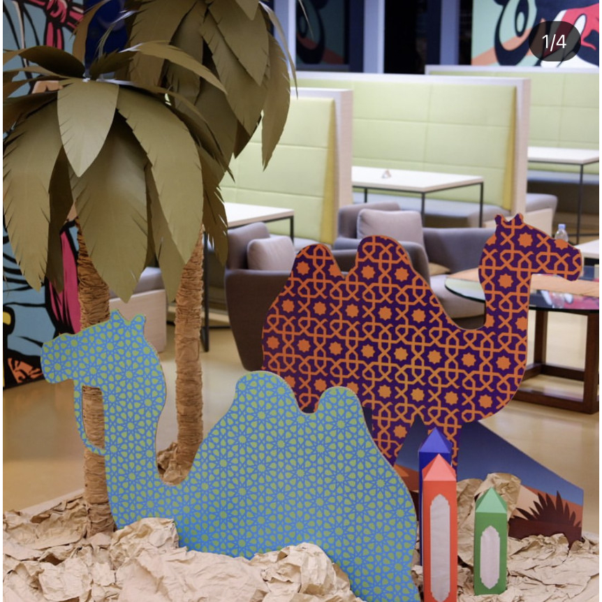 Standee Unta Ramadan| Dekorasi Ramadhan Lebaran Idul Fitri