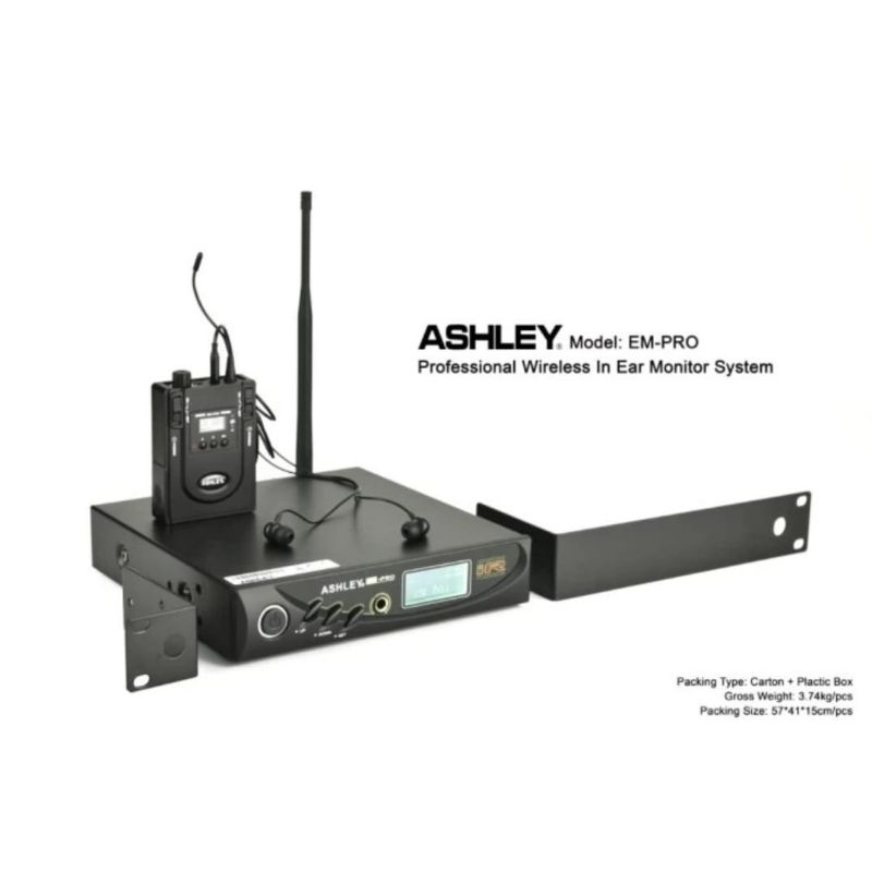 Ear Monitor Ashley EM Pro Original ASHLEY EMPRO