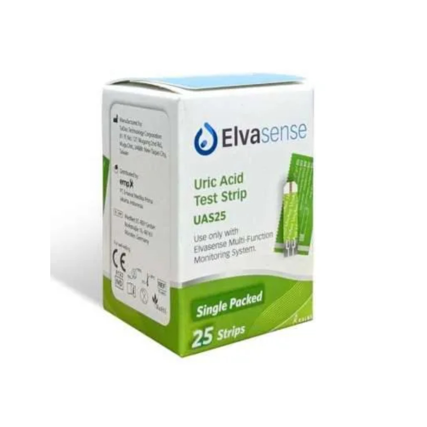 ELVASENSE - URIC ACID STRIP ASAM URAT EMS10 URIC ACID STRIP ELVASENSE