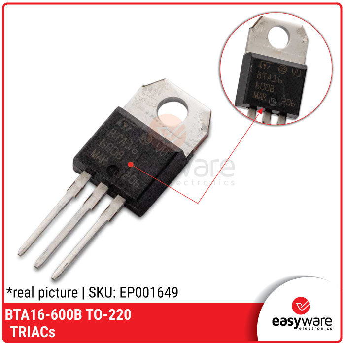 TRIAC BTA16-600B BTA16 600 BTA16-600 TO-220 600V 16A TRIACs