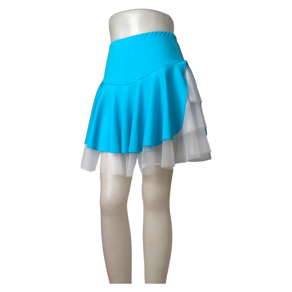 Rok Line Latin Balet Dance layer 4 tumpuk