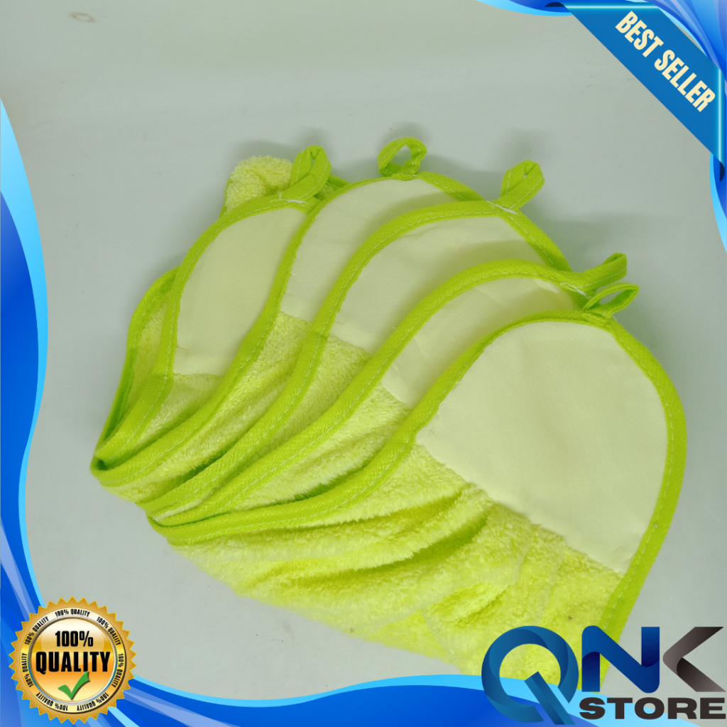 Lap Tangan Gantung Wastafel Motif Dan Polos Hand Towel Microfiber Coral Fleece Handuk Pengering Tangan Basah Serbet Gantung