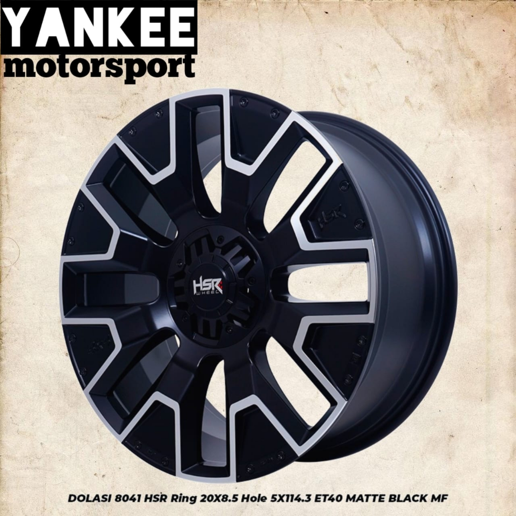 Velg Mobil Harrier, Hilux Single, Innova, Ring 20 HSR DOLASI