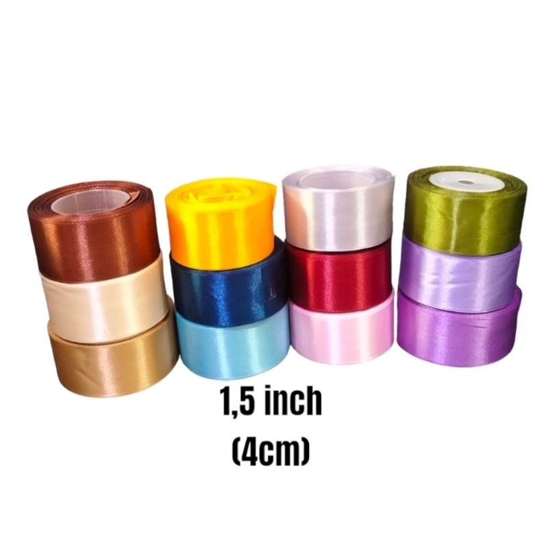 

Pita Satin 1,5 inch / Per 5 meter