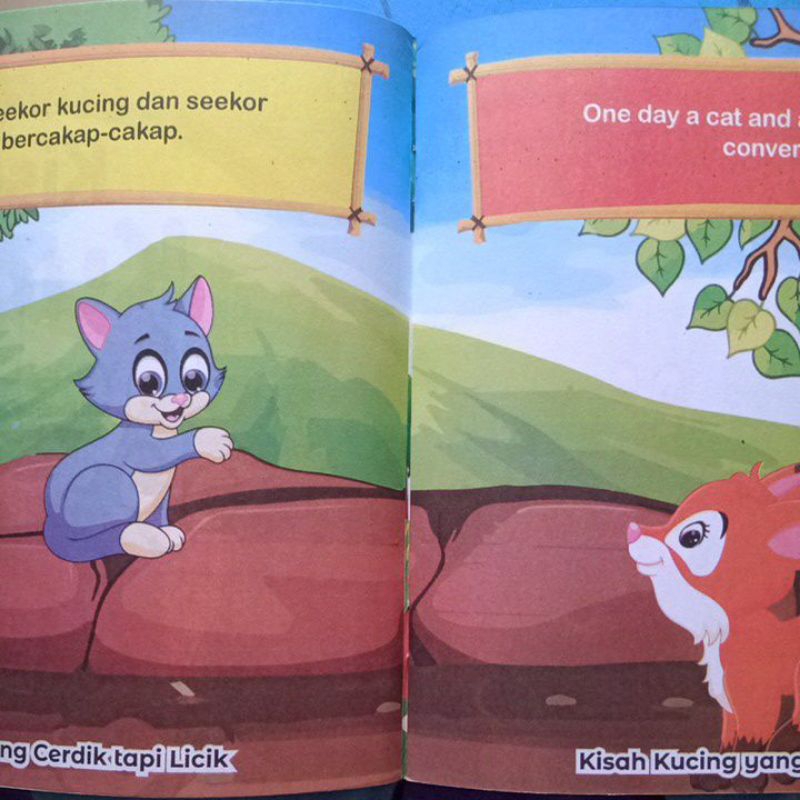 Buku Cerita Anak Seri Fabel Dongeng Kisah Kucing