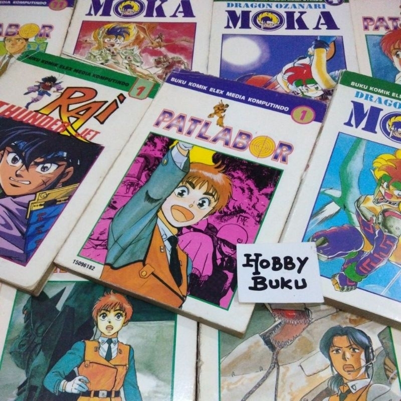 Komik Patlabor Dragon Ozanari Moka Rai Thunder Jet Turbo Rider