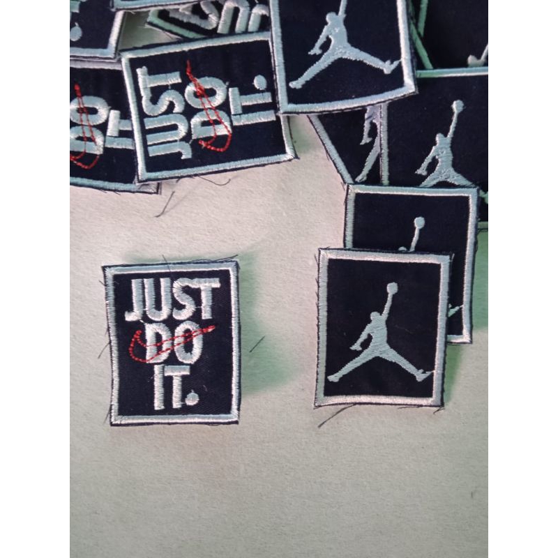 bordir just do i t. emblem just do i t. patch just do i t. bordir nike. emblem nike. patch nike
