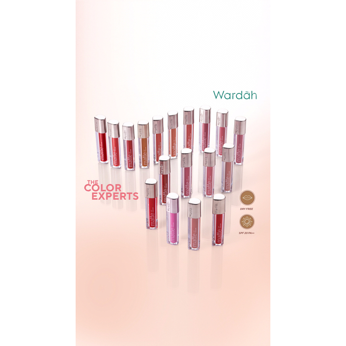 WARDAH EXCLUSIVE MATTE LIP CREAM 4gr