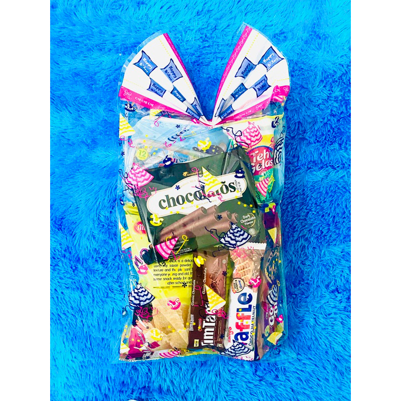

Hampers Snack Ulang Tahun Anak/Souvenir Ulang Tahun Anak