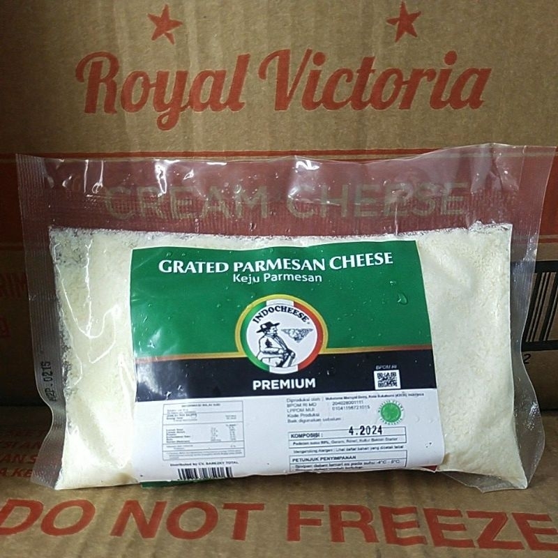 

Indocheese Parmesan Grated Bubuk Premium 200gram