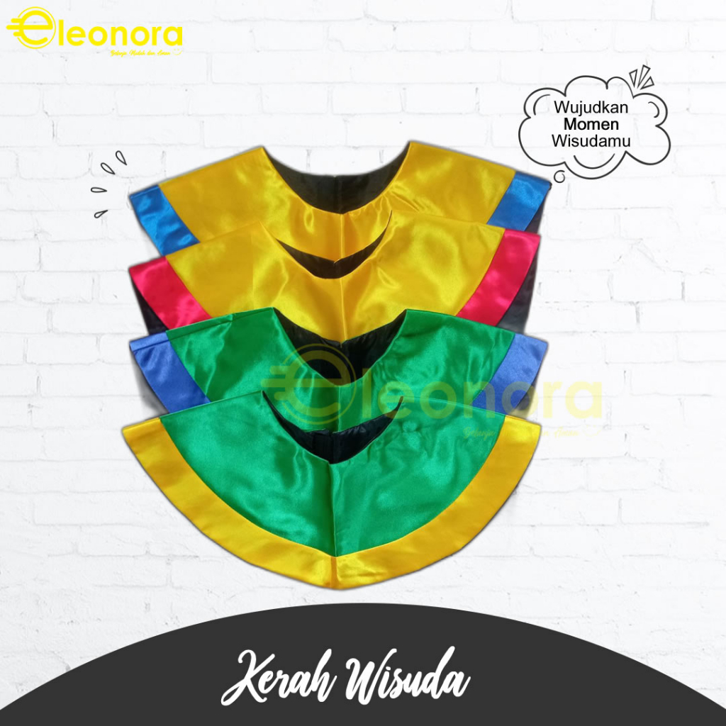 Grosir Kerah Wisuda / Slaber Wisuda / Samir Wisuda / Matros Wisuda