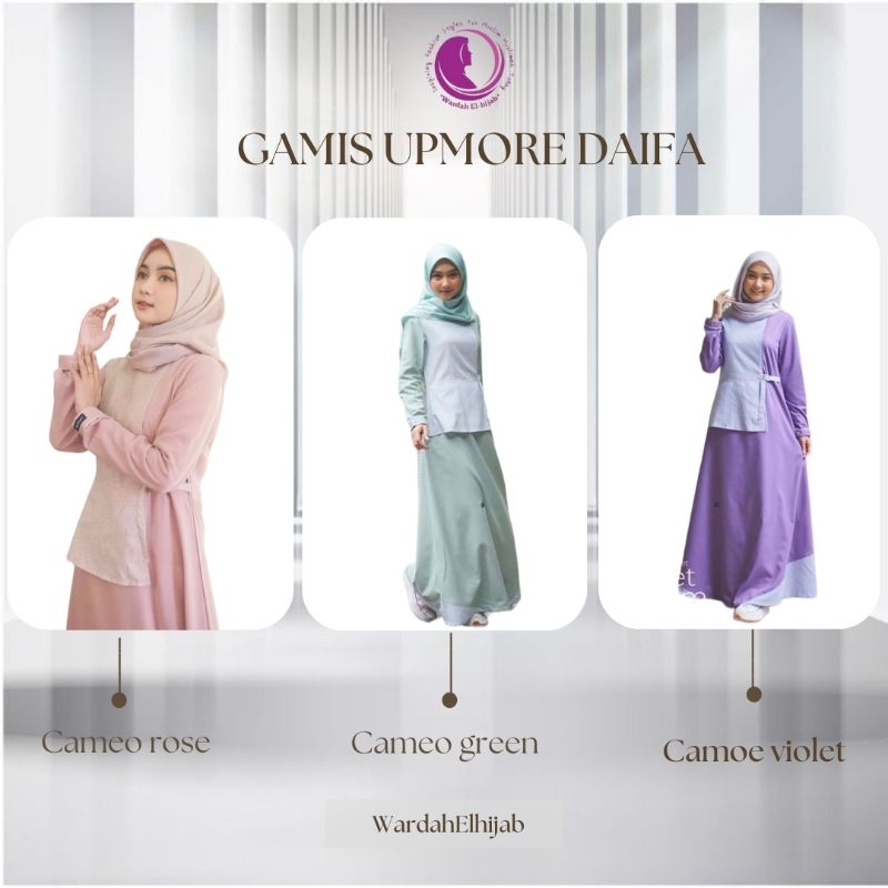 GAMIS UPMORE DAIFA CAMEO VIOLET FOAM|| CAMEO GREEN FOAM|| CAMEO ROSE