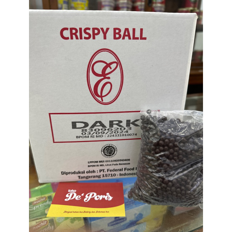 

Elmer Crispy Ball Dark Chocolate 2.5kg