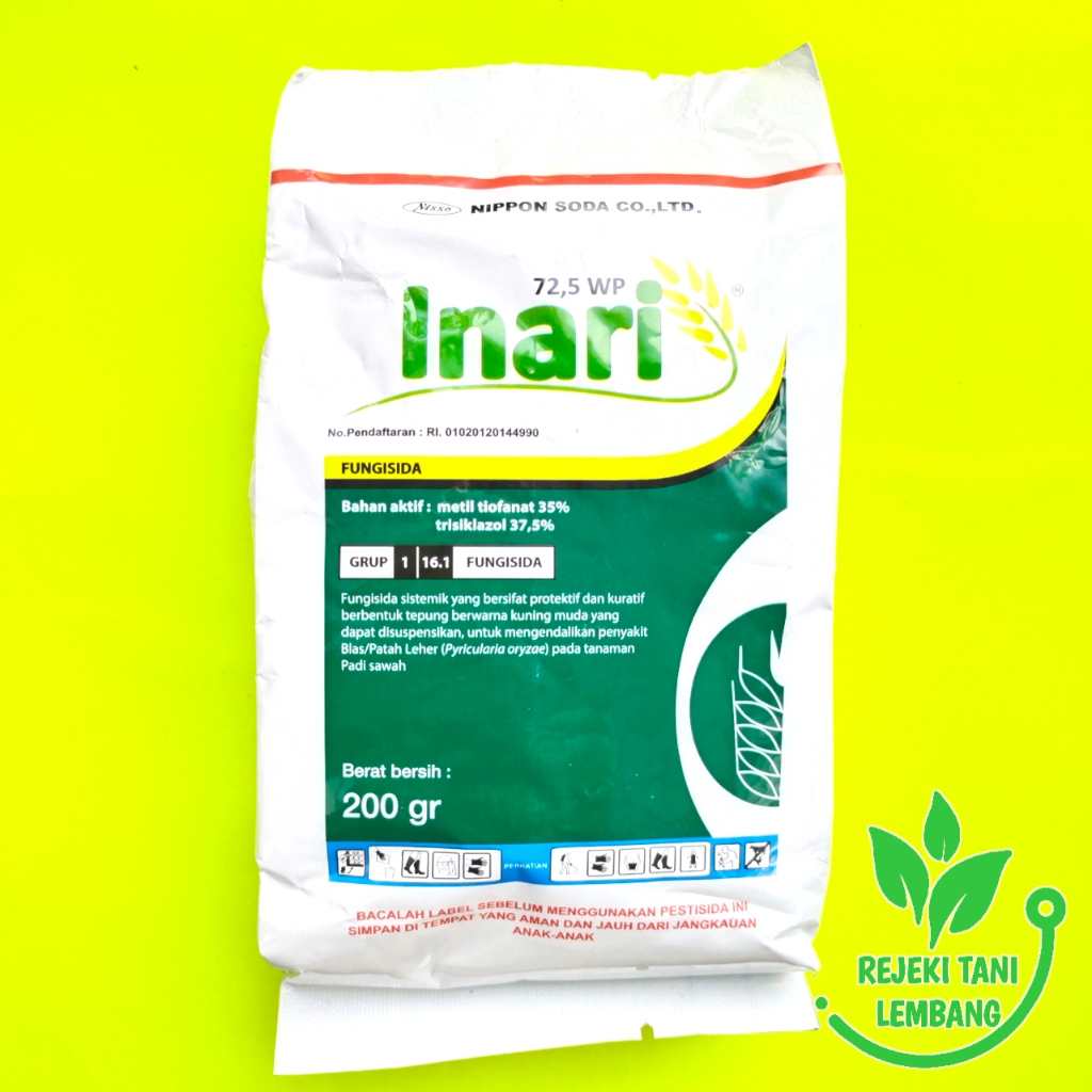 FUNGISIDA INARI 72,5 WP ISI 200 GR PENGENDALI PENYAKIT