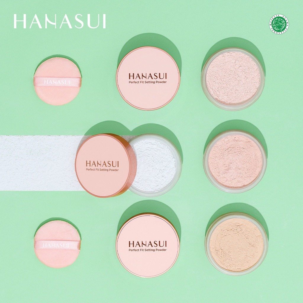 MFI - Hanasui Perfect Fit Powder Foundation All Variant | 100% ORI