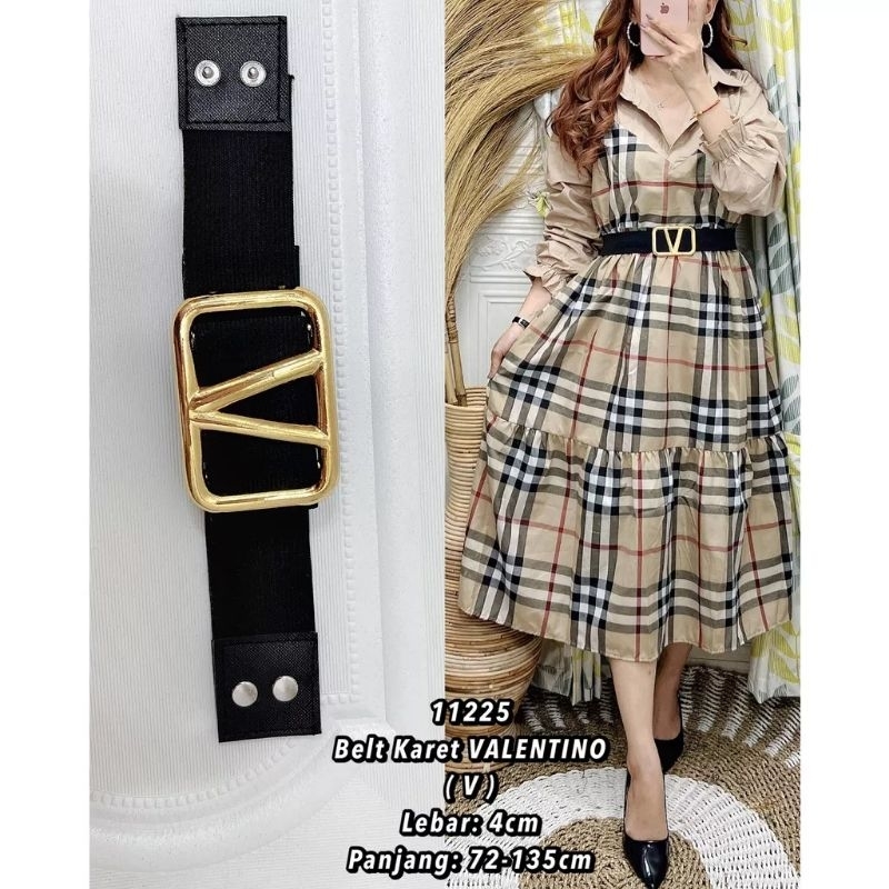 KIA STORE-Ikat Pinggang Wanita/Sabuk Belt Karet /Belt wanita untuk Dress