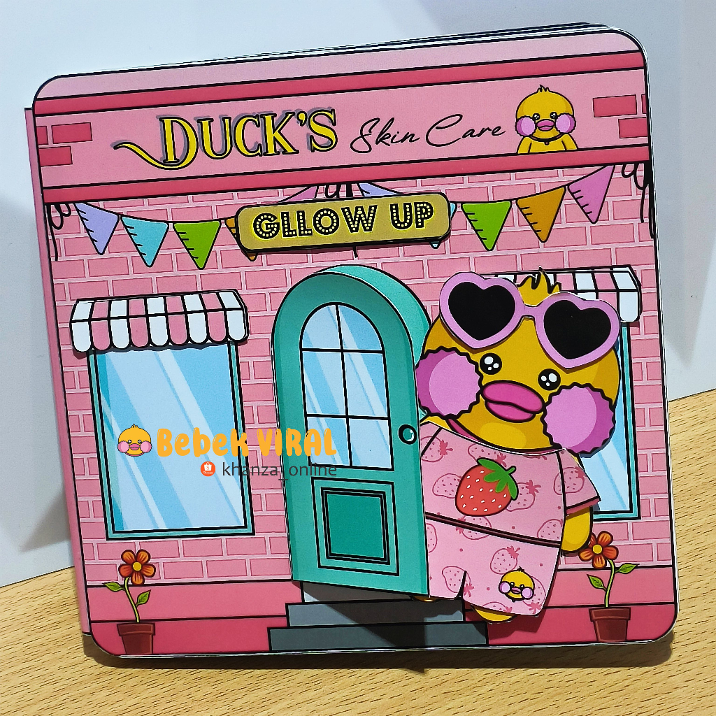 Ducks Skin Care Anti Air paper duck mainan edukatif anak