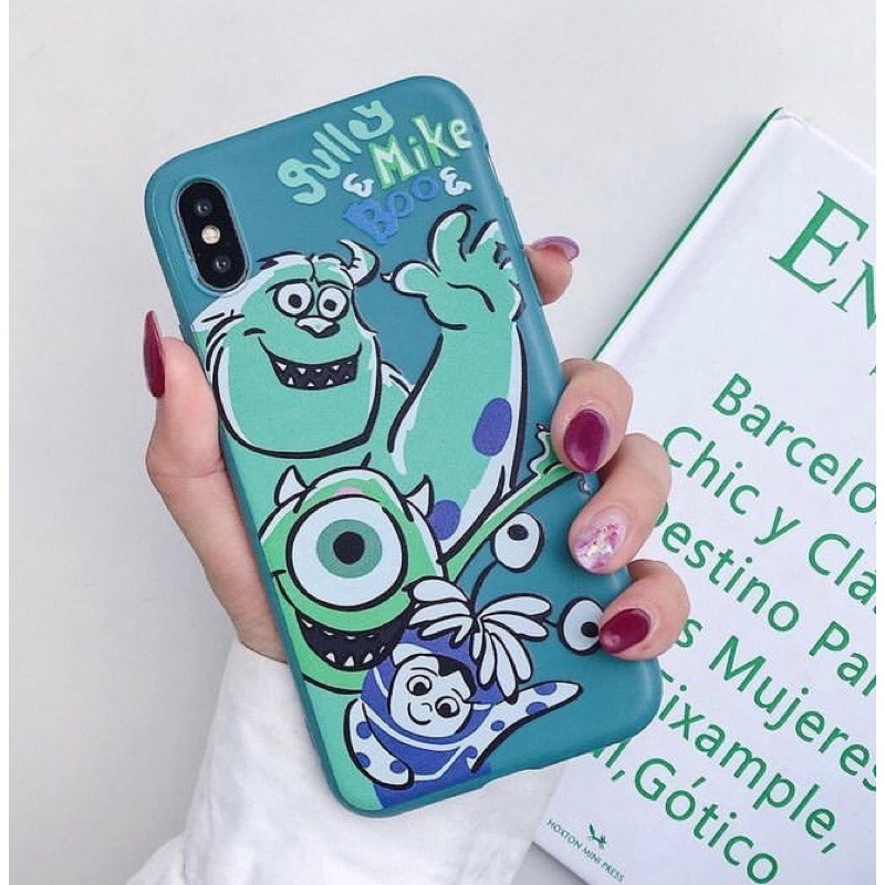 Monster inc Case - Casing silikon Iphone 7 8 X XS Xr 11