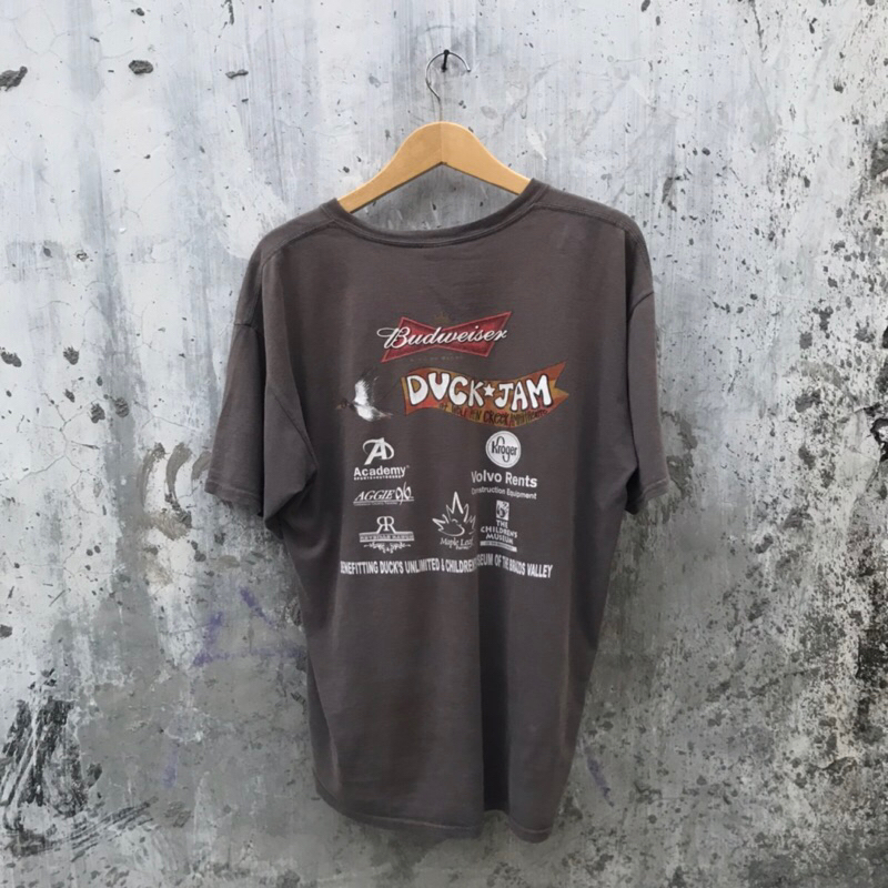 Kaos Vintage Budweiser x Duckjam