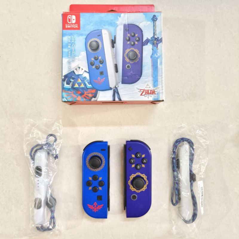 Joycon Joy Con Nintendo Switch L R Zelda Skyward Sword Edition Seken