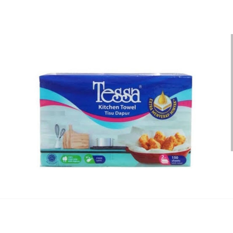 

TESSA KITCHEN TOWEL ISI 150's x 2 ply (THSN 001)