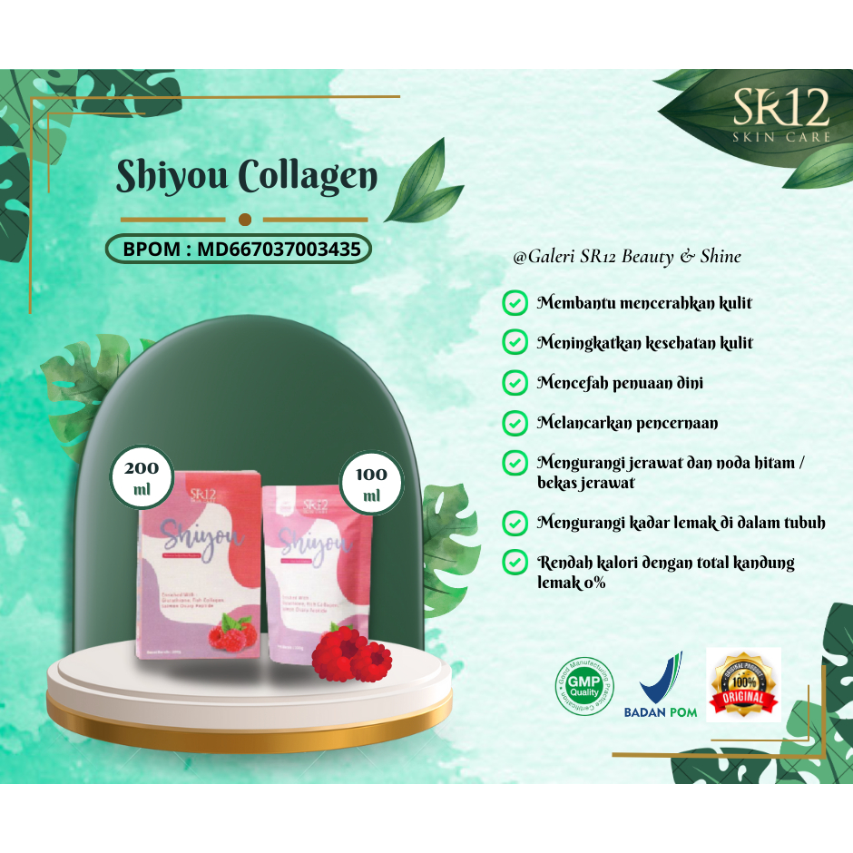 SHIYOU COLLAGEN DRINK / MINUMAN COLLAGEN / COLLAGEN / MINUMAN SEHAT COLLAGEN / KOLAGEN