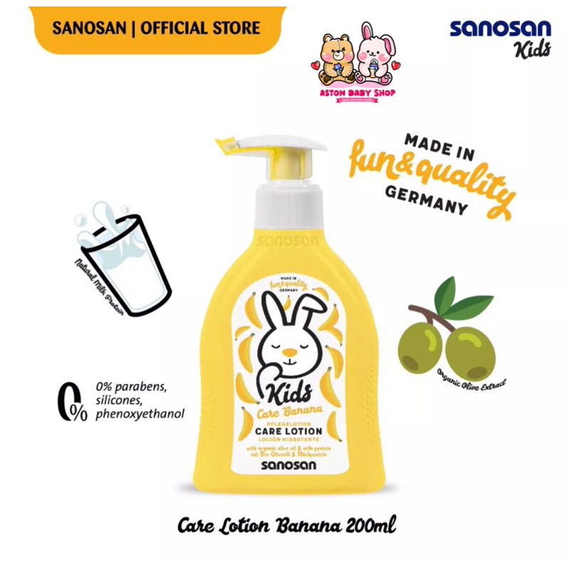 Sanosan Kids Care Lotion 200 ml Lotion Anak