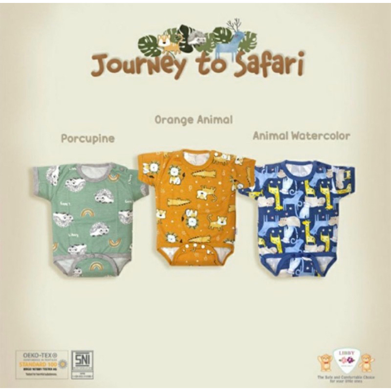 Jumper Libby Journey to Safari Newborn 3 Pcs