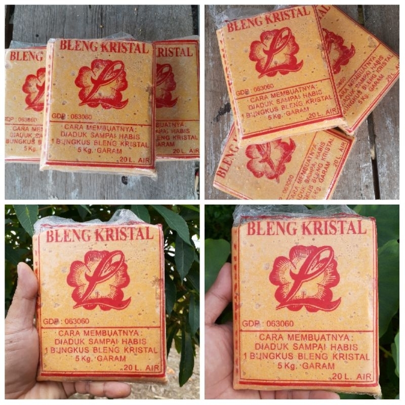 

BLENG cap kristal berat -+750 G