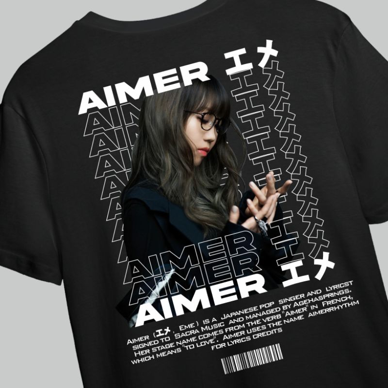 T-shirt Deepsuffer Hitam - Aimer Custom