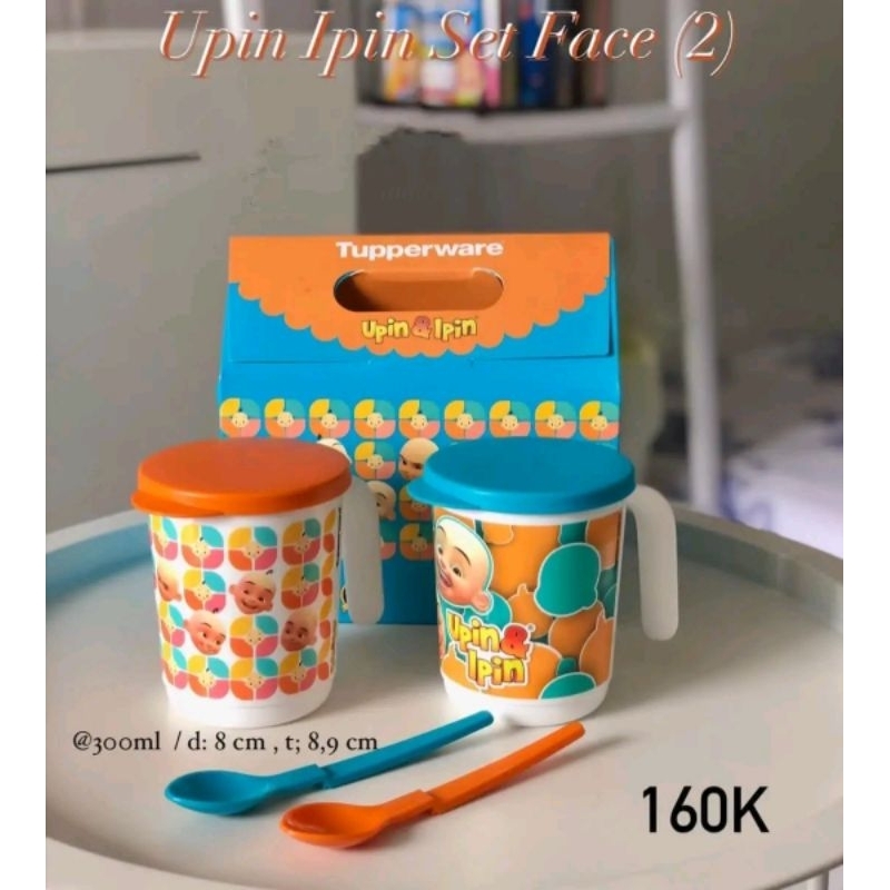 Upin Ipin Mug Tupperware