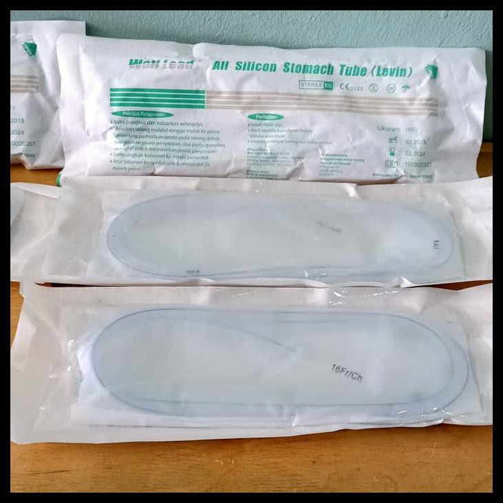 Selang Makan NGT Silikon  well lead 30 Hari Ukuran 16