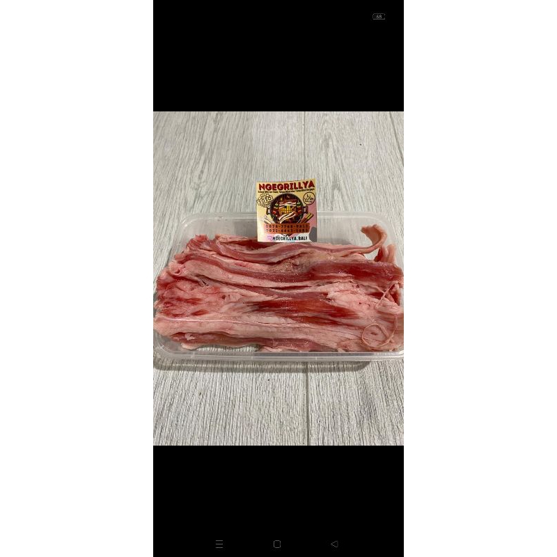 

Beef Shortplate Slice 250 Gram (Sudah di Marinasi)