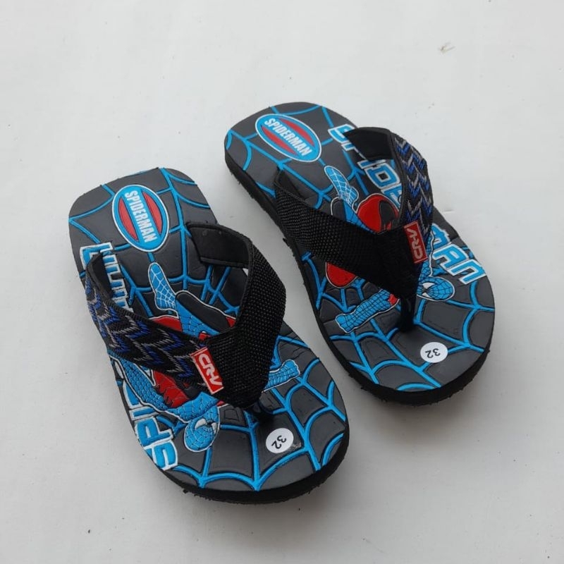 Sandal Jepit Anak Laki-laki New Spiderman Slimplex