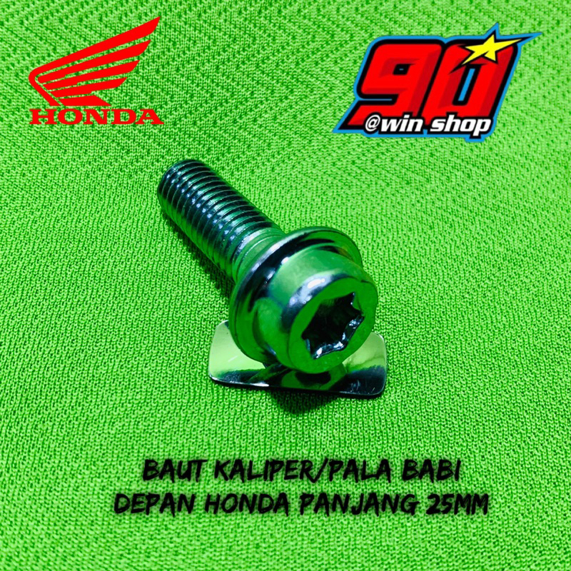 Baut Bracket Kaliper Cakram Depan Beat Vario Scoopy Genio CBR CB 150 Verza CS1 Revo Karisma Supra X 125