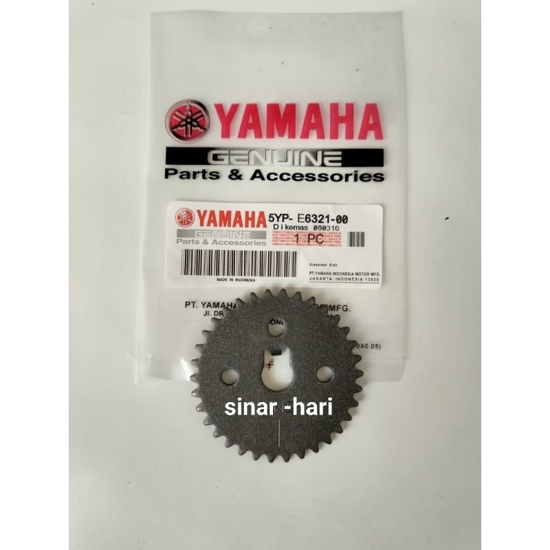 GIGI SENTRIK SET (5YP) YAMAHA JUPITER MX LAMA OLD