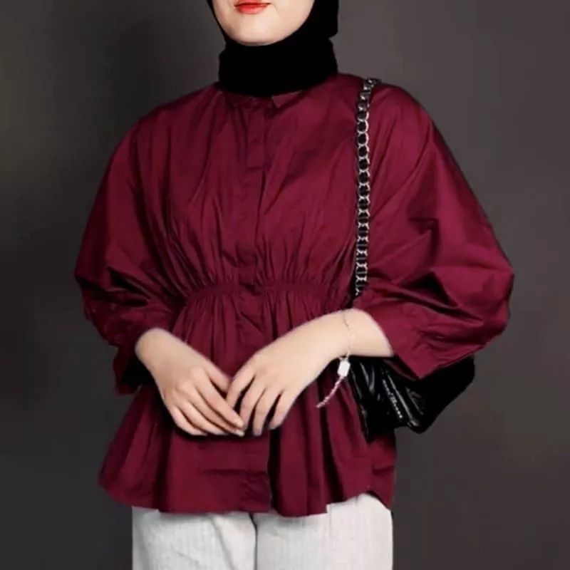 ALYA SHIRT - Kemeja Wanita - Atasan Wanita Oversize