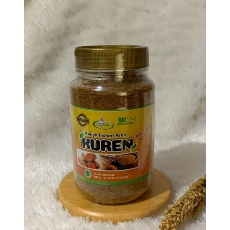 

KUNYIT BUBUK GULA AREN (KUREN) 200g